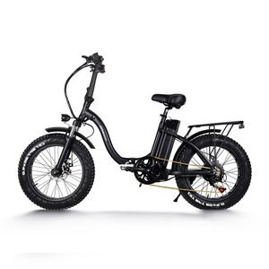 Nueva Bicicleta Eléctrica Plegable de 20 Pulgadas con Llantas Gruesas, 48V 500W, Aleación de Aluminio, para Adultos, con Caja de Cambios de 7 Velocidades - Product Image 3