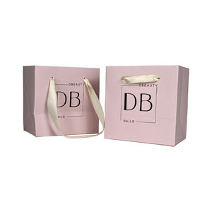 Custom LOGO 200PCS Square 25x25x25cm Large Base Paper Shopping <strong>Bag</strong> Cake <strong>Flowers</strong> Packaging Paper <strong>Bags</strong> - Product Image 1