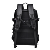 Nouveauté Sac à dos grande capacité 17 pouces résistant à l'eau pour ordinateur portable, sac à dos décontracté pour homme d'affaires