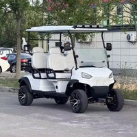 Chine Prix de gros 6 places Utv 4x4 voiturette de golf électrique Dab Radio Club Car Buggy Golf Cats à vendre