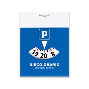 Disco di parcheggio in carta, disco di parcheggio in stile europeo-auto e moto/accessori per auto - Product Image 1