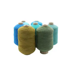 Promotional customized manufacturer high quality elastic AA grade natural rubber polyester elastic rope 100# socks materials