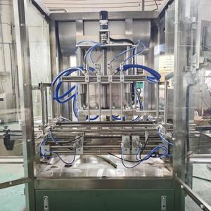 Máquina Automática de Llenado de Líquidos para Botellas de Plástico/Vidrio, Impulsada por PLC, para Bebidas, Industrias Alimentarias y Químicas, Motor de Alta Precisión - Product Image 3