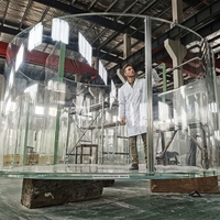 Aquarium cylindrique de grande taille pour la maison, 300 gallons, en acrylique écologique, réservoir décoratif