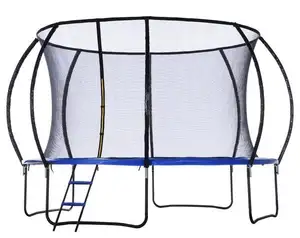 Zoshine Fitness Trampoline Ventas Trampolín profesional al aire libre con red de seguridad y aro de cesta