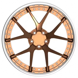 Rines de Auto Forjados Monobloque Personalizados en Bronce de 18 19 <span class=keywords><strong>20</strong></span> 21 22 23 24 Pulgadas para BMW M3 Nissan GTR Chevrolet Corvette C6 Z06 - Product Image 4
