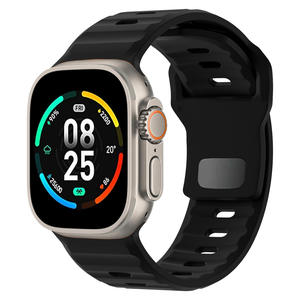 Correa de Silicona Ancha y Suave con Hebilla Metálica Cuadrada para Apple Watch 7/8/9/10/Ultra, Correa de Reloj de 42/44/45/49mm para IWatch - Product Image 2