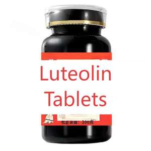 Commercio all'ingrosso puro naturale estratto di Mignonette guscio di arachidi integratore 85% 95% 98% luteolina in polvere CAS 491-70-3 materia prima - Product Image 5