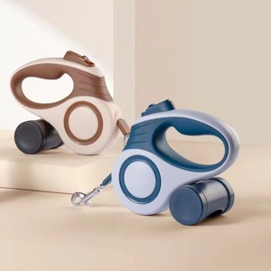 ด้ามจับกันลื่นแบบขายส่ง 360 °   สายจูงสุนัขแบบยืดหดได้ 3 เมตร ยี่ห้อ No Tangle พร้อมที่เก็บถุงเก็บมูลสัตว์ - Product Image 4