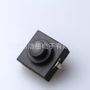 Interrupteur à bouton-poussoir autobloquant Jieyue 12x12, boîtier en plastique, borne à souder, anti-poussière IP40 pour lampe torche - Product Image 3