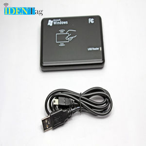 Считыватель <span class=keywords><strong>RFID</strong></span> 13,56 МГц <span class=keywords><strong>HF</strong></span> ISO14443A, USB NFC кардридер-рекордер для контроля доступа - Product Image 1