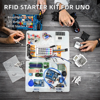 Kits RFID version améliorée, carte de développement nue, kit de démarrage et d'apprentissage avec communication I2C pour UNO R3
