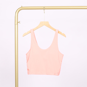 Women's Breathable Casual Sports Bra for Gym Workout Eco-Friendly Fitness <b>Apparel</b> with Front Logo Online Sale - Product Image 1