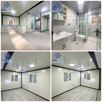 Maison conteneur préfabriquée extensible 20 pieds 30 pieds, résistante aux ouragans (150 km/h), 3 chambres, 2 salles de bain, étanche, livrée en 20 jours