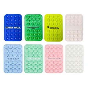 Soporte de Succión de Silicona para Teléfono con Logotipo Personalizado, Soporte para Tarjetas, Carcasa para iPhone, Accesorios Móviles TikTok - Product Image 1