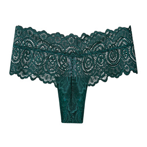 <strong>Seamless</strong> <strong>Underwear</strong> <strong>Women</strong> Pack Thongs for <strong>Women</strong> No Show Sexy Breathable Panties Ladies Lace Thong - Product Image 5