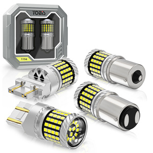 Đèn phanh ô tô YOBIS 2025 LED, Focus 12V 24V 1156 1157 7440 7443 <span class=keywords><strong>T20</strong></span> Ba15s Bau15s Canbus Free 2016 87smd, đèn xi nhan - Product Image 1