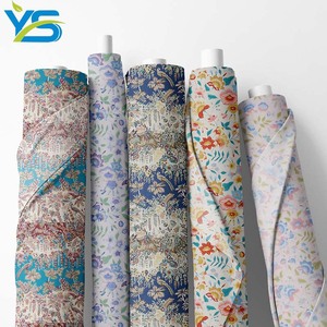Chất lượng cao của 100% polyester in vải tùy chỉnh thiết kế trên in kỹ thuật số cho may Áo sơ mi - Product Image 1