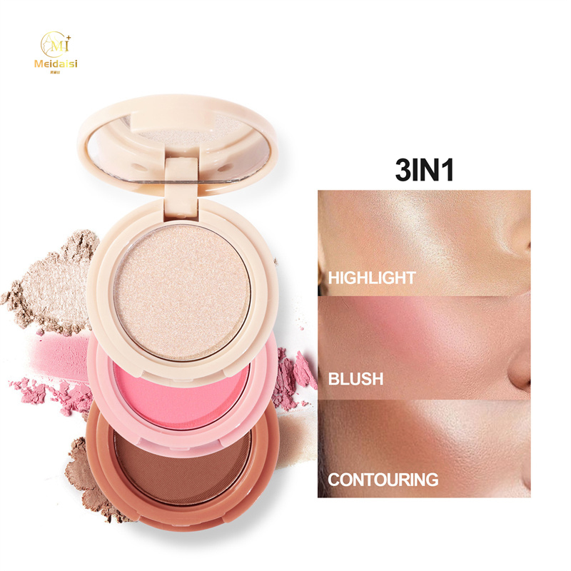 Luxury Contour Powder Palette High Pigment