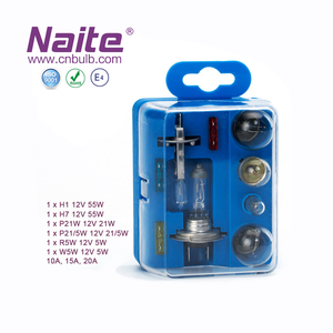 Đèn ô tô chất lượng cao NAITE H1+H7, bộ dụng cụ khẩn cấp, đèn <span class=keywords><strong>halogen</strong></span> cho hệ thống chiếu sáng ô tô - Product Image 3