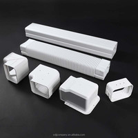Cache-câbles en PVC moulé par injection pour conduits d'air de climatisation (HVAC) mini-split, usage industriel et domestique, Chine