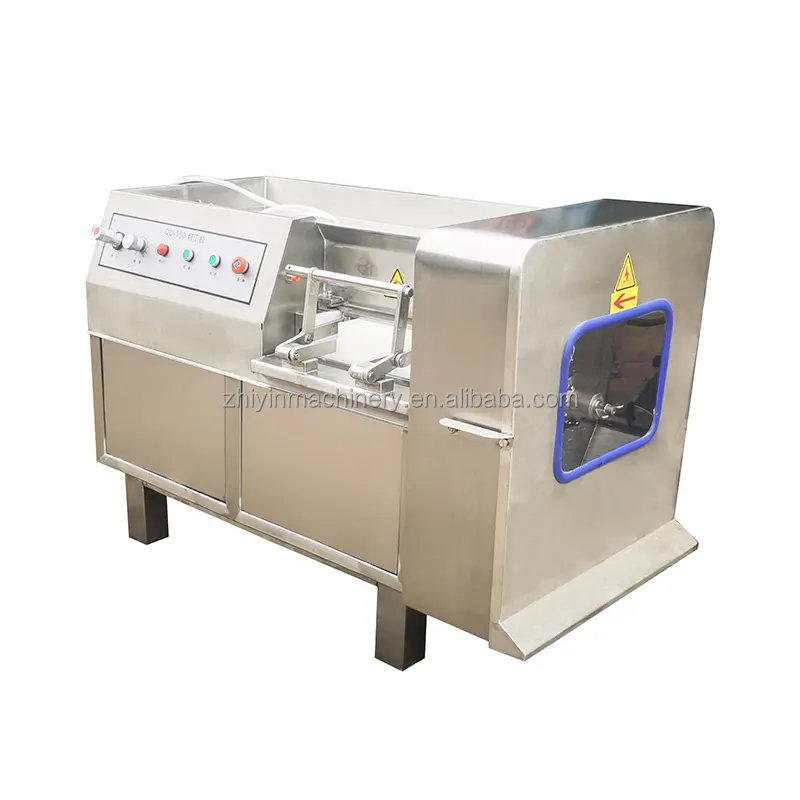 304 Stainless Steel Micro Frozen Meat Chicken Dicing Machine Fresh Meat Slicing And Shredding Machine Meat Processing Equipment