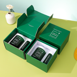 Caja de Regalo de Cartón Personalizada para Suplementos Alimenticios, Caja de Cartón Plegable con Insertos de Cartón Kraft - Product Image 6