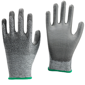 قفازات عالية الجودة مطلية بالبولي يوريثان مقاومة للانزلاق والغبار مصنوعة من النايلون والبوليستر ومتوفرة بألوان متنوعة - Product Image 3