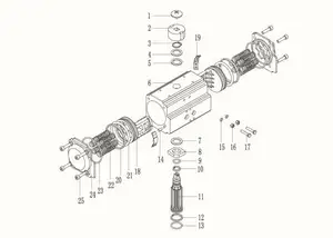 Válvula de bola neumática de plástico PVC, buena calidad, 2 formas, hecha en china