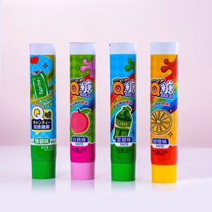 Groothandel Halal Custom Tandpasta Vloeibare Buis Kauwgom Knallend Aardbei Fruitige Smaak Kauwgom Nieuwe Originele Verpakking - Product Image 4