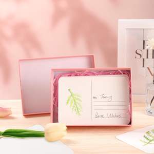 48 feuilles de <span class=keywords><strong>cartes</strong></span> <span class=keywords><strong>postales</strong></span> aquarelles couleur naturelle A3/A4/A5, 140lb/300gsm, papier vierge 100% coton, fournitures artistiques - Product Image 4