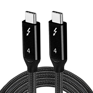 Cable Thunderbolt 4 Tipo-C Raiden 4 de 1m, 40Gbps, Transferencia de Datos de Alta Velocidad, Expansión de Pantalla Dual para Computadora, Tableta y Teléfono - Product Image 2