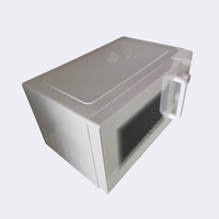 Horno Microondas de 220V 50HZ, 20L, Color Negro y Blanco, Versión en Inglés, Multifuncional, Fácil de Usar, Precio de Fábrica