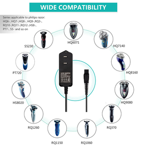 15V 360mA y 380mA 2-Punta de pared de la UE adaptador de corriente de enchufe de <span class=keywords><strong>cargador</strong></span> <span class=keywords><strong>para</strong></span> <span class=keywords><strong>PHILIPS</strong></span> Shaver HQ8505 HS8020 HQ8875 S20 - Product Image 6