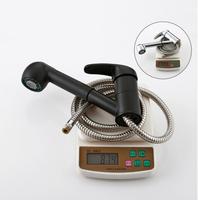 Mélangeur de cuisine en laiton au design moderne Robinet d'eau chaude et froide à 2 fonctions avec tirette Finition chromée Style contemporain pour évier