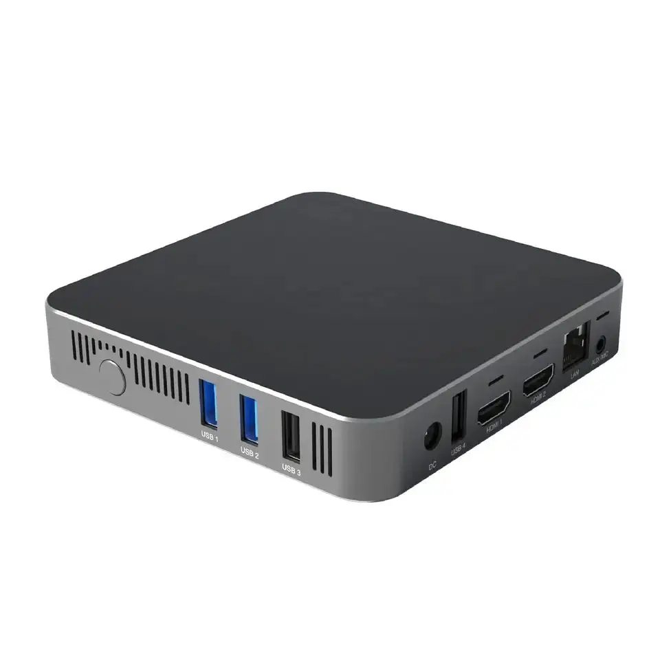 AK7pro Mini PC petit ordinateur de bureau Win11 Pro Intel Pc N5105 Ultra mince extensible 8GB RAM 256GB SSD Micro ordinateurs de bureau