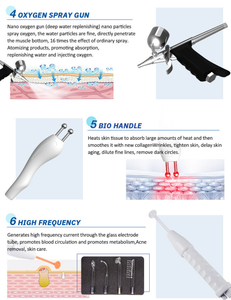 Machine de rajeunissement cutané 9 en 1 améliorée 2025 pour l'élimination des points noirs, le lifting et l'hydratation - Product Image 3
