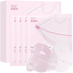 Masque en gel de collagène rose PDRN, masque facial au collagène hydrolysé, hydratant, raffermissant, éclaircissant, masque hydratant pour le visage, soin de la peau - Product Image 6