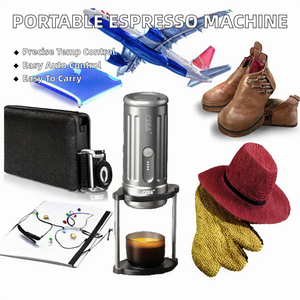 Cafetera <span class=keywords><strong>Espresso</strong></span> Comercial Semiautomática, USB, Aluminio, Nuevo Diseño, Portátil, para Viajes, Hotel, Batería, Caja Sorpresa de Fábrica - Product Image 2