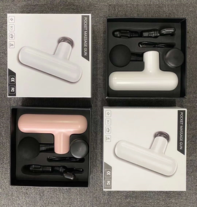 2025ปืนนวดมอเตอร์ไร้แปรงถ่าน4หัวขนาดเล็กสำหรับใส่หัวและคอสินค้าขายดี - Product Image 4