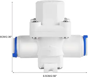 3/8 "Wasserdruck regler, Kunststoff-Wasserdruck entlastungs regler Reduzier ventil Filters chutz RO Wasser