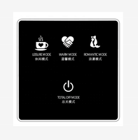 Répartiteur de boutons tactiles wi-fi, 6 voies, pour rideau Bot, pour maison
