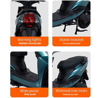 Scooter à essence à injection électronique ABS léger pour hommes et femmes adultes, vente chaude d'usine, gamme haute 125cc 150cc