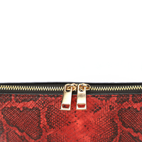 Trousse de Toilette de Voyage en Cuir PU Personnalisée, Sacs à Main Tendance pour Femmes, Étui à Fermeture Éclair, Boîte à Crayons, Trousse de Maquillage de Luxe Weilida W20-0090
