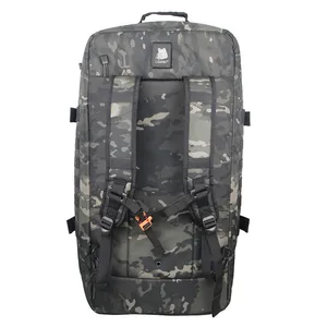 Hot Sale Camping Storage Duffel Backpack Large Capacity Compartment Tactical Luggage Bag