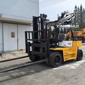 รถยก TCM FD60Z 6 ตัน รถยกมือสองจากญี่ปุ่น 6 ตัน เครื่องยนต์ Isuzu 6BG1 รถยกใช้แล้ว รถยกใช้น้ำมันเชื้อเพลิง 3000 มม. 6000 กก. - Product Image 2