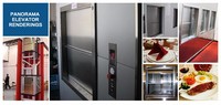 Fast Food Restoranları için Kompakt Ticari Dumbwaiter Mini Asansör