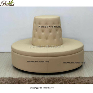 2025 Black Velvet Nail Salon <strong>Sofa</strong> Elegant Waiting <strong>Sofa</strong> Waiting Area <strong>Bench</strong> - Product Image 6