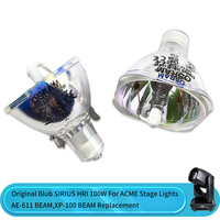 Lampe SIRIUS HRI 100W d'origine pour éclairage ACME, modèle AE-611 XP-100 BEAM, accessoires de réparation pour projecteurs de scène à tête mobile