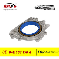Conjunto de brida de sellado del cigüeñal trasero OE 04E103170A para motor VAG VW Audi Skoda Seat 1.4TSI, pieza de repuesto